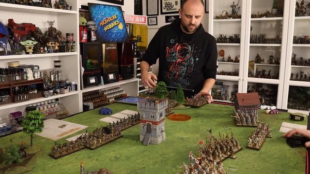 The Old World Battle Report! EMPIRE OF MAN VS TOMB KINGS! #theoldworld #tabletopgaming