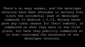 Minecraft Bedrock Developer Mode - Minecraft Bedrock is Hiding a Secret.mp4