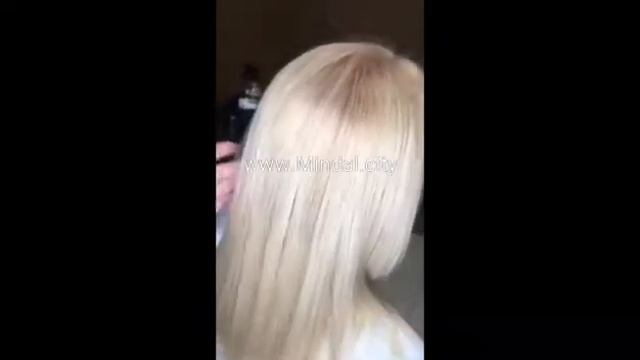 Блондирование Холодный оттенок блонда Нижний Новгород ТЦ Куб