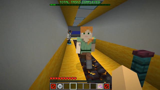 Among Us в Майнкрафт и 10 человек!!! смотреть онлайн