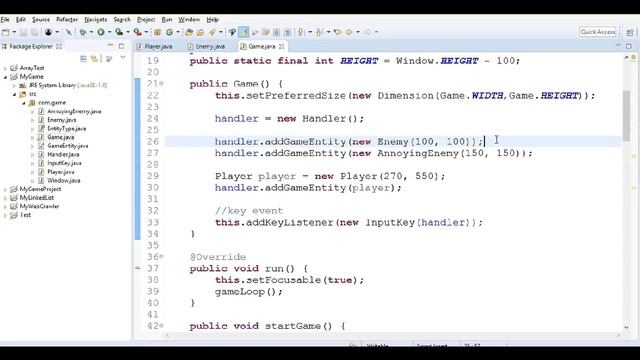 Java Game Programming - #6 - Moving Game Enemy Entities смотреть онлайн