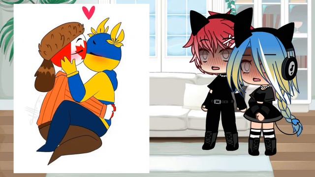 💗🌿~Шип Украина+Канада=❤️~🌿💗#гачалайф #гача #рекомендации #рекомендации #Шип смотреть онлайн