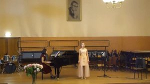 Ц.Кюи Песня - исп. Каширина Анна, преподаватель - Преминина Анастасия Сергеевна