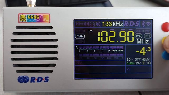 (Test) TEF6686//Airspy HF//Ritmix RPR 7020 (PL606 ver.B20 old) смотреть онлайн