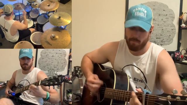 Atlas Falls - Shinedown (Guitar & Drum cover) смотреть онлайн