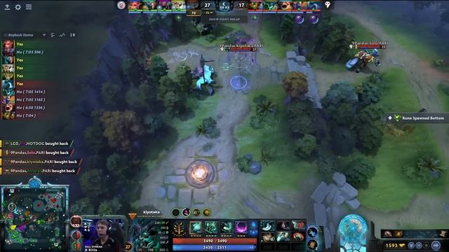 LGD vs 9PANDAS - WINNERS PLAYOFFS - TI12 THE INTERNATIONAL 2023 DOTA 2