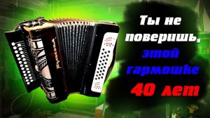 Гармонь Тульская 402. Почти новая=)