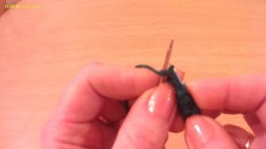 ИЗНАНОЧНАЯ ПЕТЛЯ  (два способа вязания). Purl (two ways of knitting).