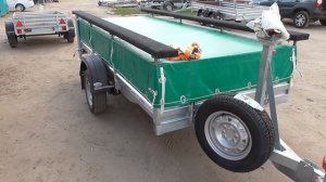 Универсальный прицеп МЗСА 817711. Для лодки ПВХ и снегохода. ЦЛП АРИВА.