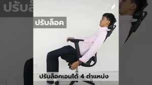 Work Station เก้าอี้ทำงาน เก้าอี้เพื่อสุขภาพ รุ่น 233A