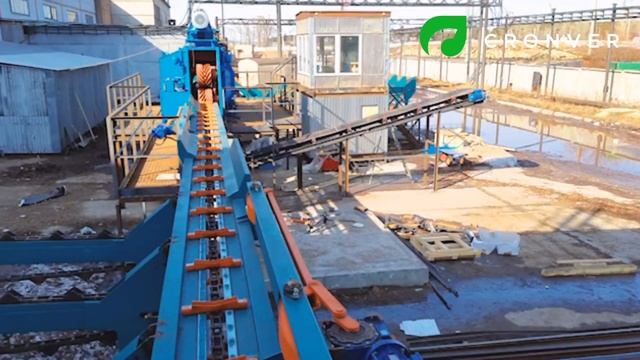 Линия окаривания бревна на базе станка Valon Kone 26 SMX