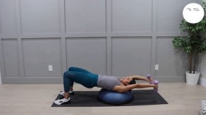 10 Min Shoulders + Core Workout | Bosu Ball // Angelique Clark