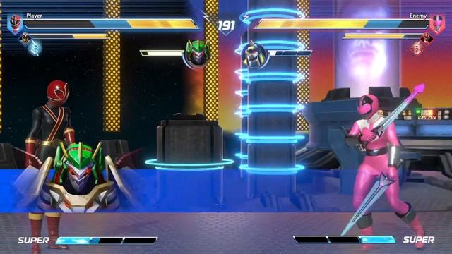 Power Rangers Battle For The Grid Super Edition Mastodon Sentry Arcade Mode Gameplay (PS4)