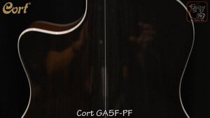 CORT GA5F-BW, GA5F-PF, GA5F-ZR Acoustic Guitars