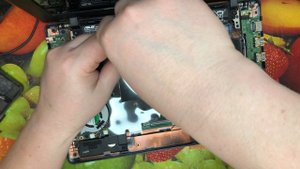 ASUS X200CA. Разбор и чистка