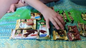 Новогодний подарок Алёнка, обзор сладкого подарка.