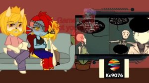 ≈||Undertale react to handplates||Part 2|| alphys, Undyne, Asgore|≈
