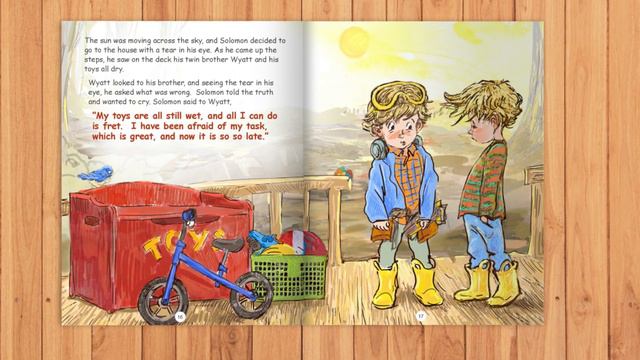 The Absolutely Different Not Entirely the Same Complete Identical Twins and the Big Rain