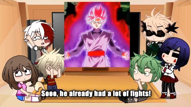 Class 1A react to Deku as Goku // Gacha React // МНА смотреть онлайн