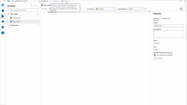 Synapse CI/CD: Adopting a Git branching strategy смотреть онлайн