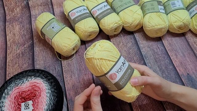 Новая пряжа / Что купила летом / Вязание спицами
