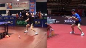 #Уроки настольного тенниса.  Часть 90.  Техника чемпионов.