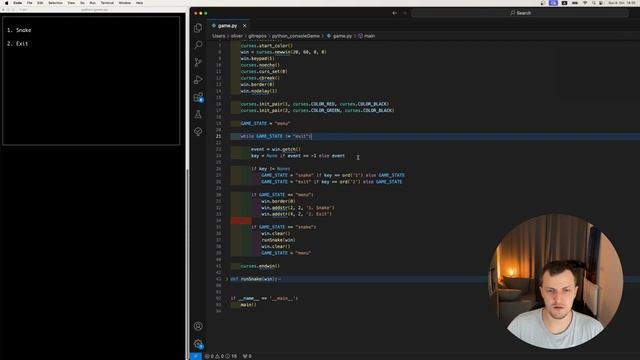 Python Retro Game Collection: Building a Console Menu - Code Review Style!