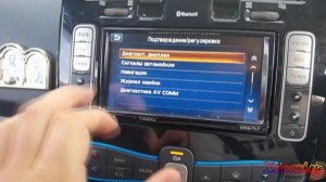 Использование таймеров заряда,климата с прошивкой  CarPlay/Android Auto Xanavi на Nissan Leaf 30квт