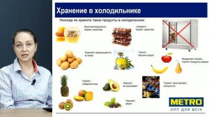 Міжнародні стандарти НАССР. Зберігання продуктів у закладі