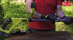 Обзор аккумуляторного триммера Ryobi ONE OLT1832