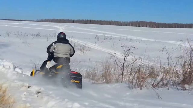 Проба снегохода SkiDoo