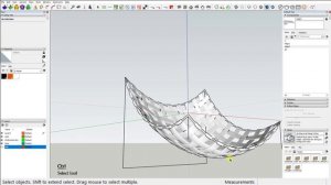 Modeling a Leisure Chair with Flowify - Sketchup tutorial timelapse