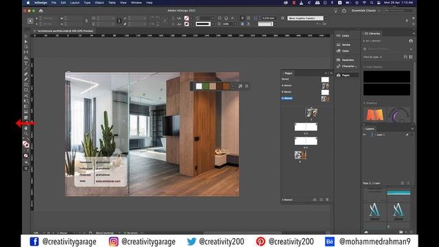 Create an Architect Portfolio in InDesign смотреть онлайн