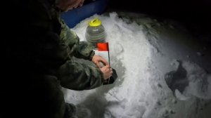 Первая рыбалка в 2024! Зимняя рыбалка с ночёвкой...