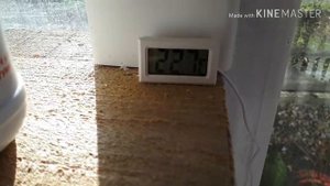 Дом в теплице, монтаж зеркал и загрузка теплоаккумуляторов