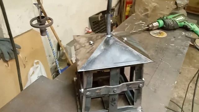 Подвесной кованый фонарь! мини обзор! смотреть онлайн