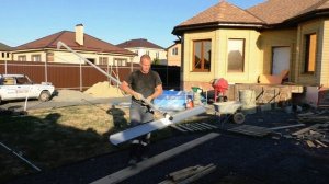 КАК сделать Х-образное МОНОЛИТНОЕ бетонное КРЫЛЬЦО с ДВУМЯ заходами на СТОЛБАХ. Подробно и ПОЭТАПНО