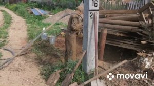 Часть 1.Бывает и такое))))ремонт скважины ,пробуренной много лет назад по скале. Well repair