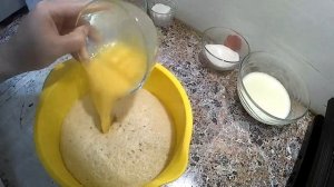Толстые блины на дрожжах