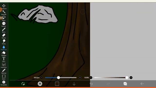 Мушими и "Рейк".Speedpaint. смотреть онлайн