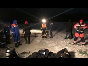 страшная трагедия произошла в Ленинградской области/женщина утонула в проруби