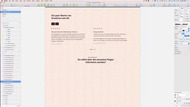 Watch me Design a Podcast Website - Speed Art using Sketch - Full Process смотреть онлайн