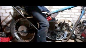 Моноамортизатор на ИЖ!! Облегчение маховика / Стантовый мотоцикл ИЖ #РОЗБІЙНИК