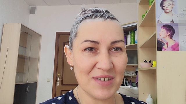 Тонирование волос.