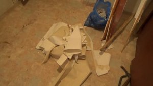 Ремонт УБИРАЕМ АНТРЕСОЛИ в коридоре