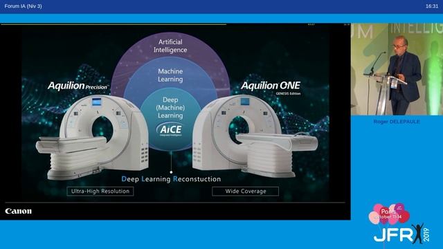 JFR 2019: Forum Intelligence Artificielle: Canon Medical смотреть онлайн