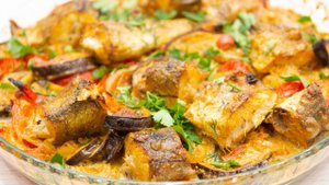 Вкуснее рыбы я не ела. Сочный МИНТАЙ с овощами