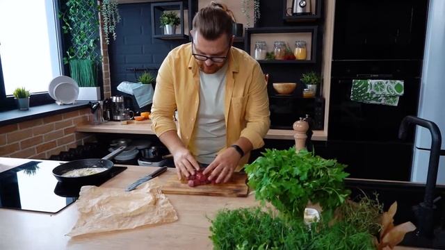 Вот что ест шеф дома! Говядина в имбирном соусе | Всего 5 продуктов