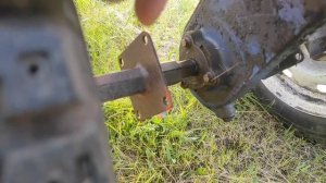 Самодельный мини-трактор из бензинового мотоблока Кентавр МБ 40-2 . Мини Т-16( FOX) . Часть 1