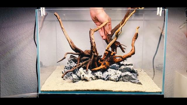 Setup Nature Aquarium Step-by-step AQUASCAPE 25.04.2018